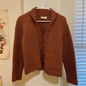 Cozy Brown/Red Sweater
